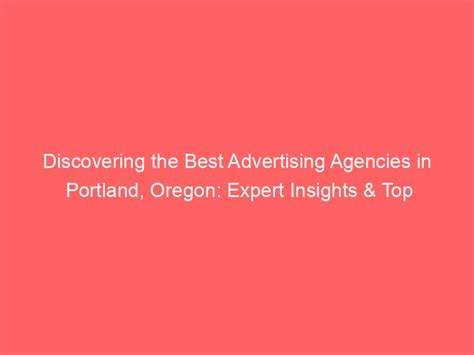 Oregon Marketing Agency .
